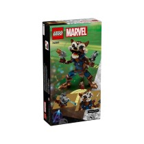 Konstruktionsspiel Lego Marvel 76282 Rocket and Baby Groot Bunt 566 Stücke