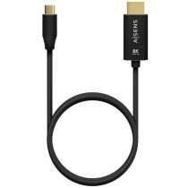 USB-C-zu-HDMI-Adapter Aisens A109-0711 Schwarz 1 m