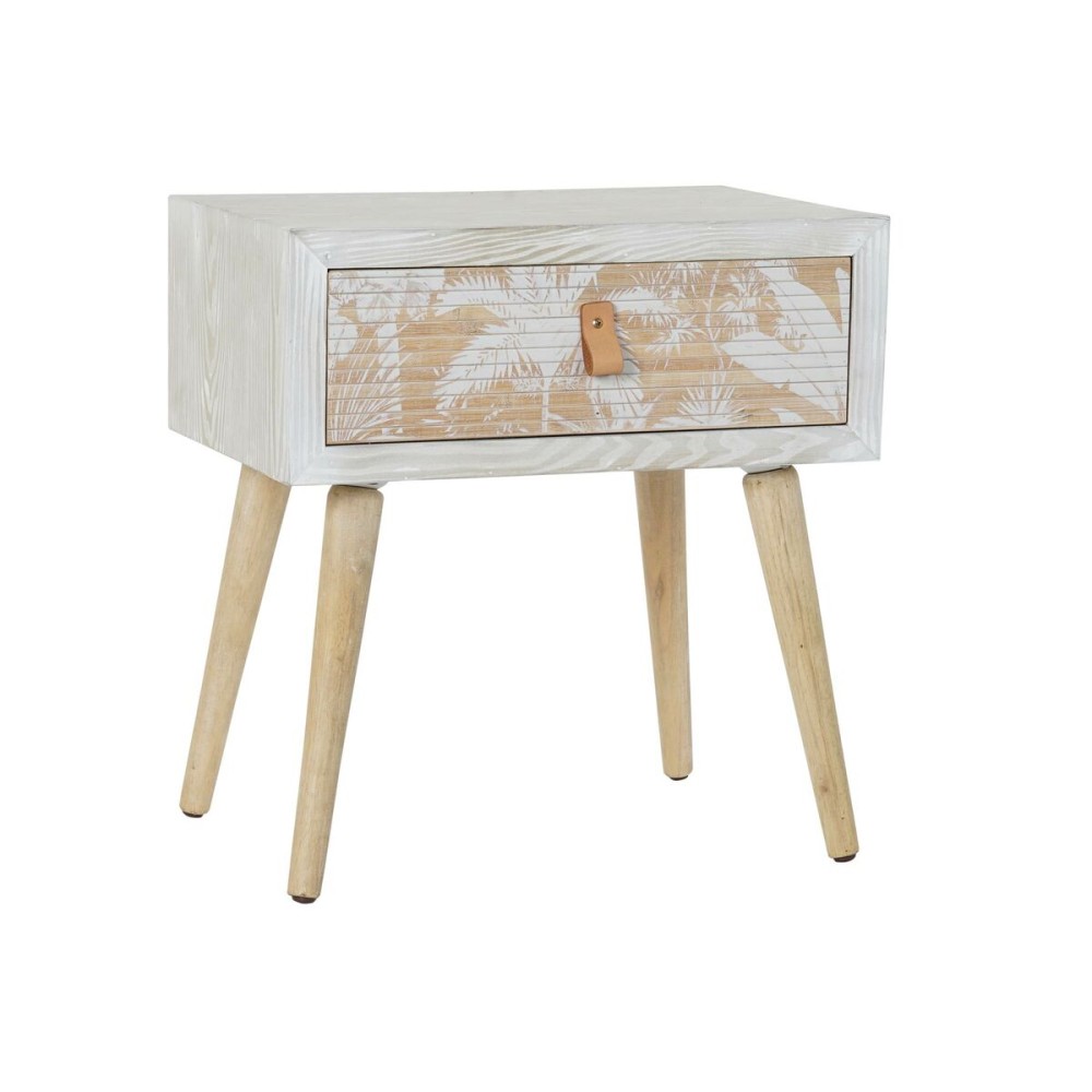 Table de Nuit DKD Home Decor Bois Bambou (48 x 35 x 51 cm)