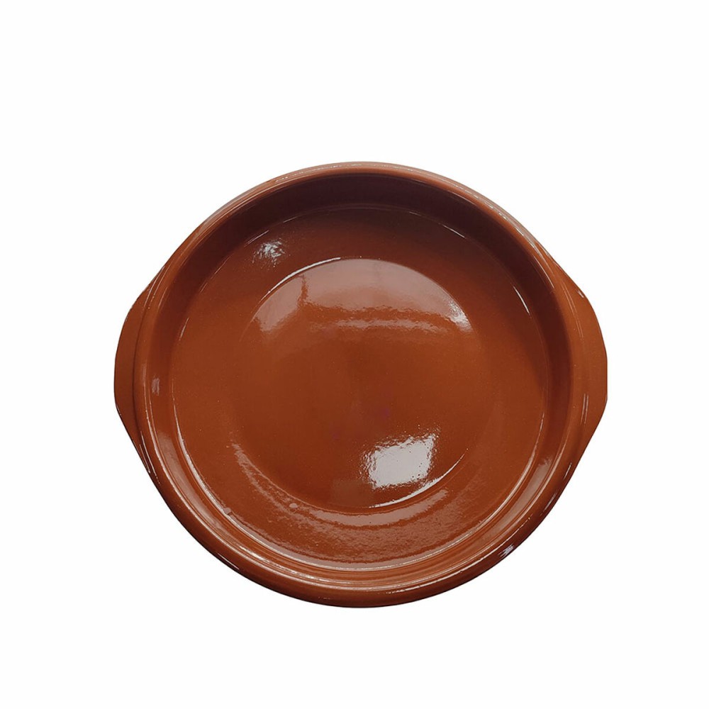 Casserole Fackelmann Marron Faïence 33,5 x 31 x 6 cm Avec des poignées