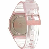 Unisex-Uhr Casio F-91WS-4EF Rosa (Ø 35 mm)