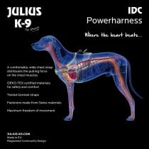 Harnais pour Chien Julius K9 IDC Cow-boy 2 Baby 2 (XS/S)