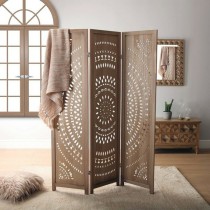 Folding screen Versa Wood (170 x 40 cm)