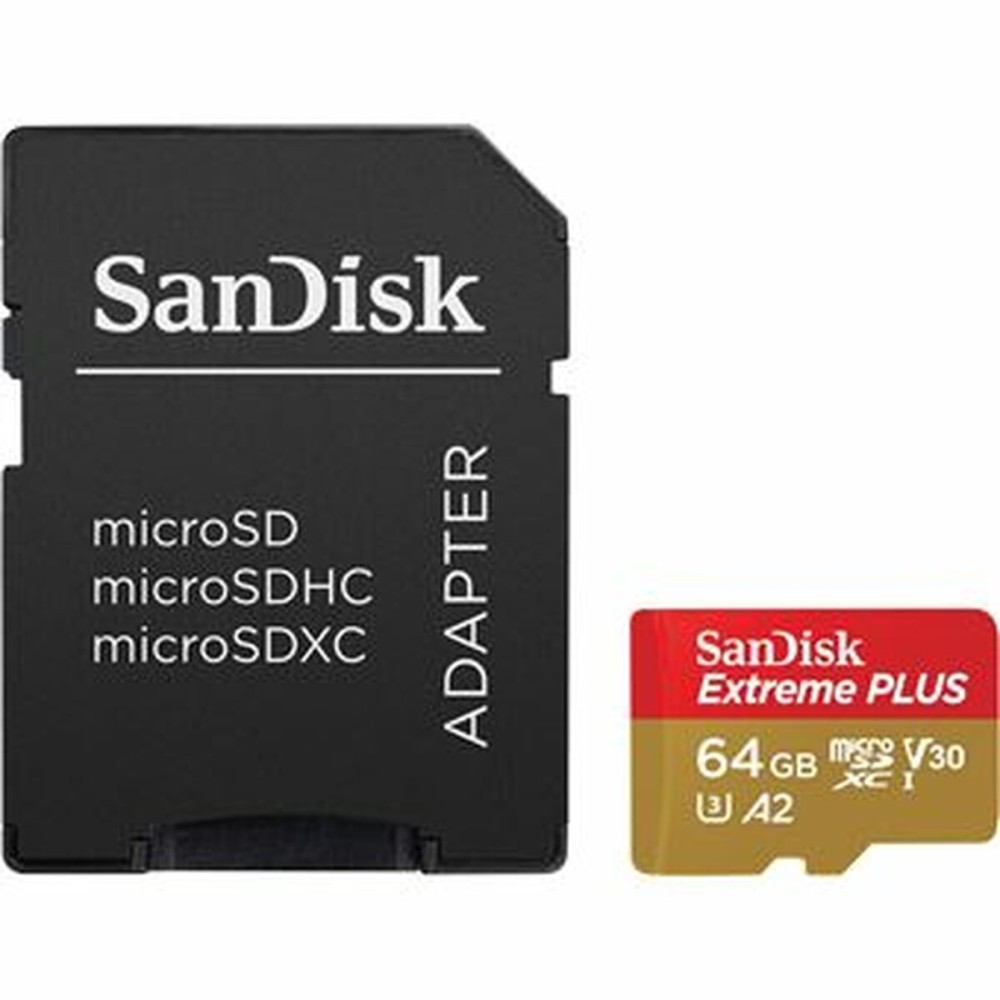 Carte Mémoire Micro SD avec Adaptateur Western Digital SDSQXBU-064G-GN6MA