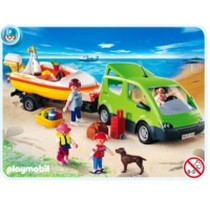 Jeu de Véhicules Playmobil Family Fun 76 Pièces