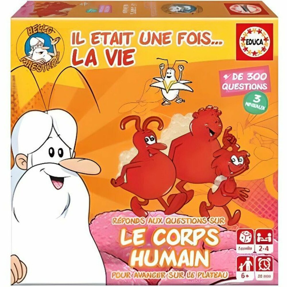 Jeu de société Educa Le Corps Humain - Il etait une fois...La vie 17352