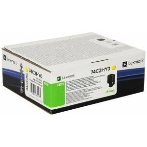 Toner Lexmark 74C2HY0 Yellow