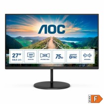 Écran AOC Q27V4EA 2K LED 27" LED IPS LCD Flicker free 75 Hz