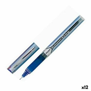 Crayon Roller Pilot V5 Grip Bleu 0,3 mm (12 Unités)