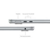 Ordinateur Portable Apple MC8H4Y/A 13,6" 16 GB RAM 256 GB SSD M3