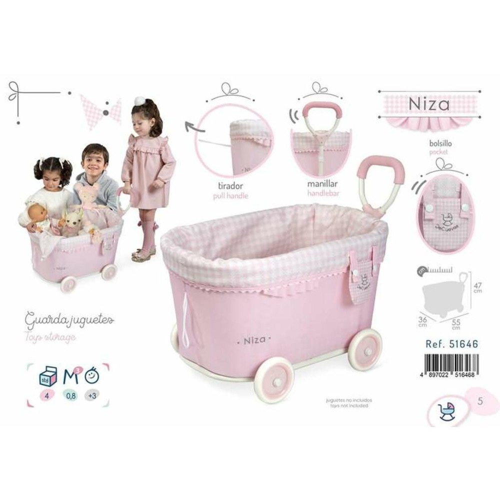 Dolls Accessories Decuevas Niza Trolley 36 x 55 x 47 cm