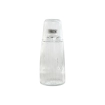 Bouteille d'eau Home ESPRIT Transparent Verre 240 ml 1 L