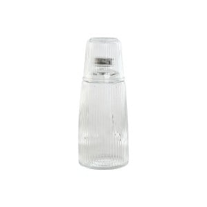 Water bottle Home ESPRIT Transparent Crystal 240 ml 1 L