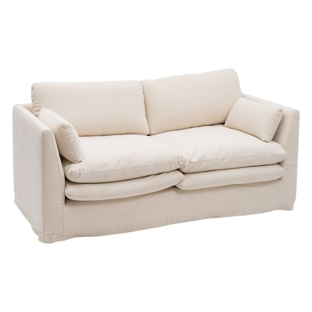 2-Seater Sofa Beige 194 x 100 x 94 cm