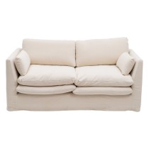 2-Seater Sofa Beige 194 x 100 x 94 cm