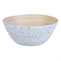 Bowl White Natural 25 x 25 x 11 cm