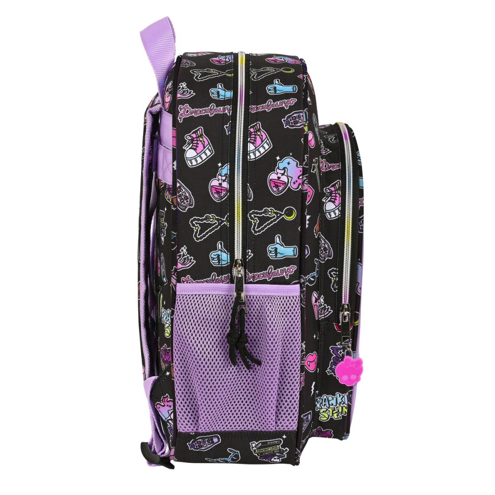 Schulrucksack Monster High Creep Schwarz 32 X 38 X 12 cm