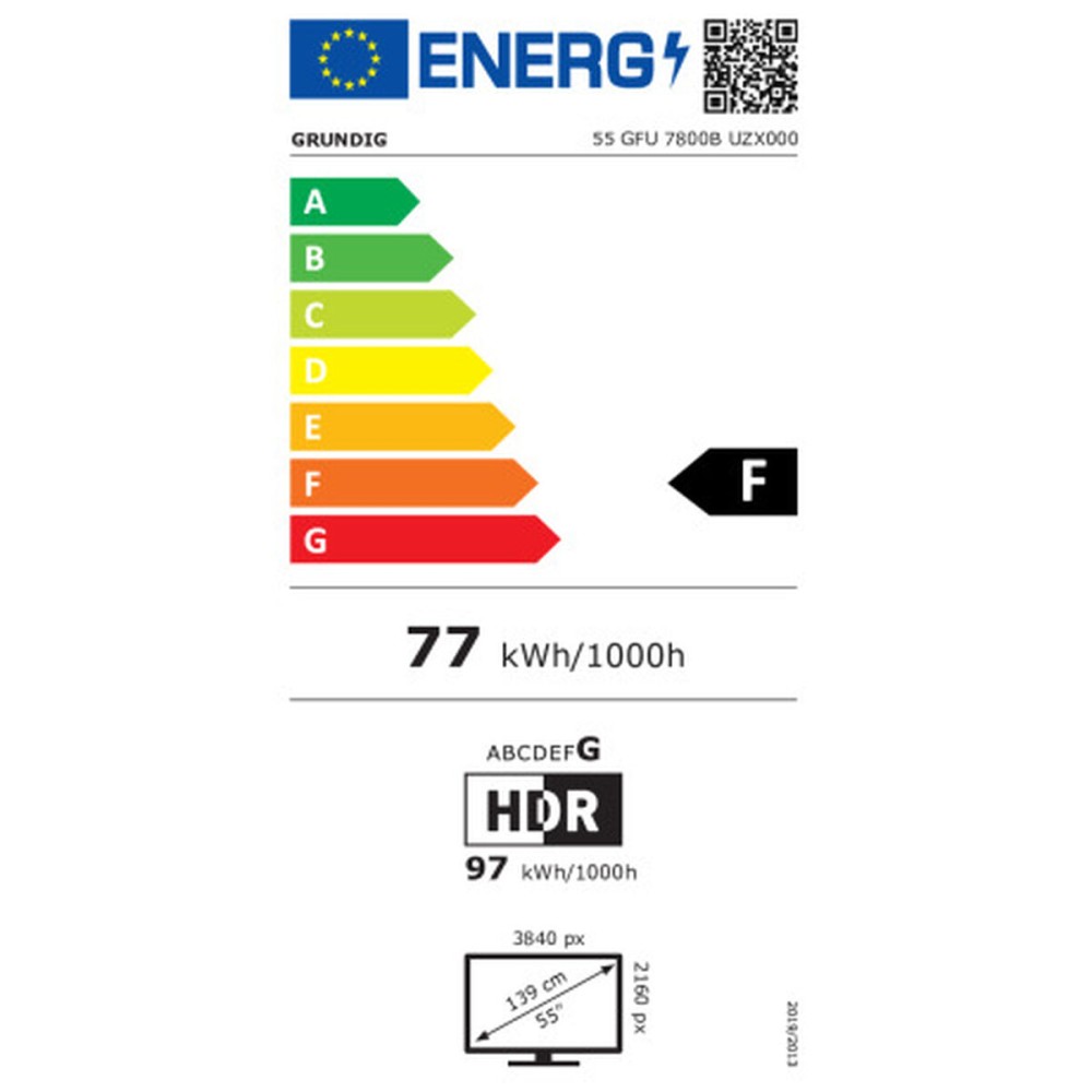 Fernseher Grundig 55GFU7800B   55 4K Ultra HD 55" LED