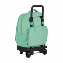 School Rucksack with Wheels Compact BlackFit8 M918 Turquoise