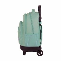 School Rucksack with Wheels Compact BlackFit8 M918 Turquoise