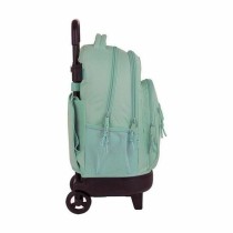 School Rucksack with Wheels Compact BlackFit8 M918 Turquoise