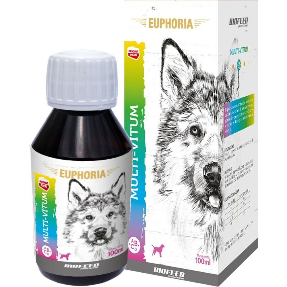 Nahrungsergänzungsmittel Biofeed Euphoria Multi-Vitum Dog 100 ml