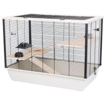 Cage INTER-ZOO Bois Métal Plastique 27 x 58 x 48 cm