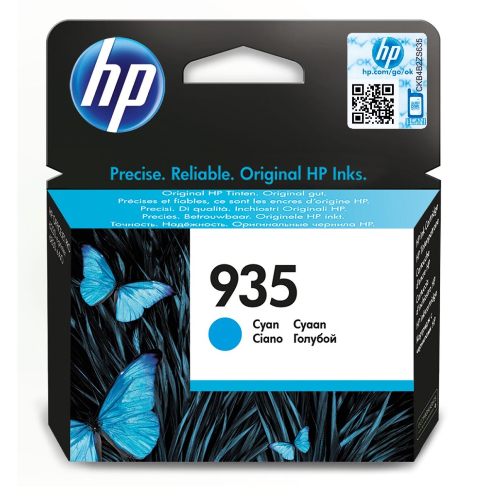 Original Ink Cartridge HP C2P20AE Blue Cyan