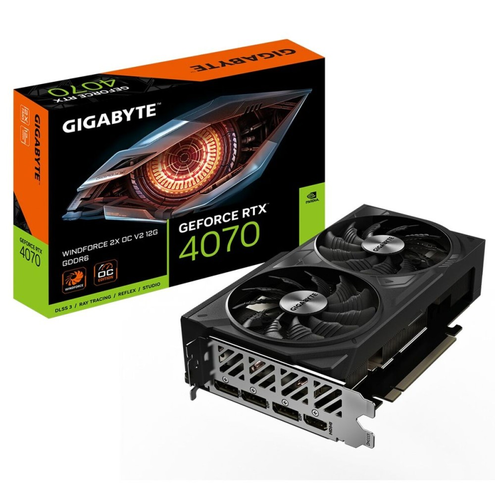 Graphics card Gigabyte 9VN407W2O2-00-10 GEFORCE RTX 4070 12 GB GDDR6