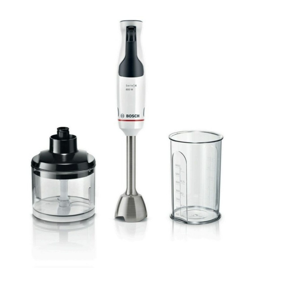 Cup Blender BOSCH MSM4W420 White Black Silver 800 W 500 ml 600 ml