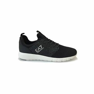 Chaussures de sport pour femme Armani Woven Noir