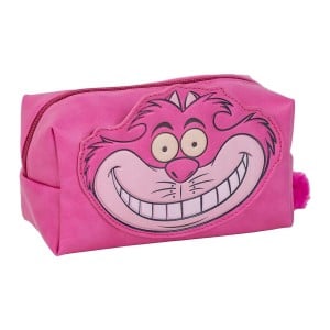 Nécessaire de Voyage Disney Cheshire Cat Rose 100 % polyester 23 x 13 x 9 cm