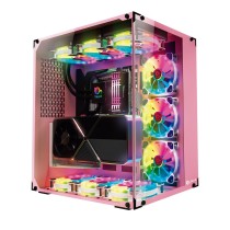 ATX Semi-tower Box Talius CRONOS Pink