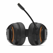 Gaming Headset with Microphone Krom NXKROMKDE Black/Orange