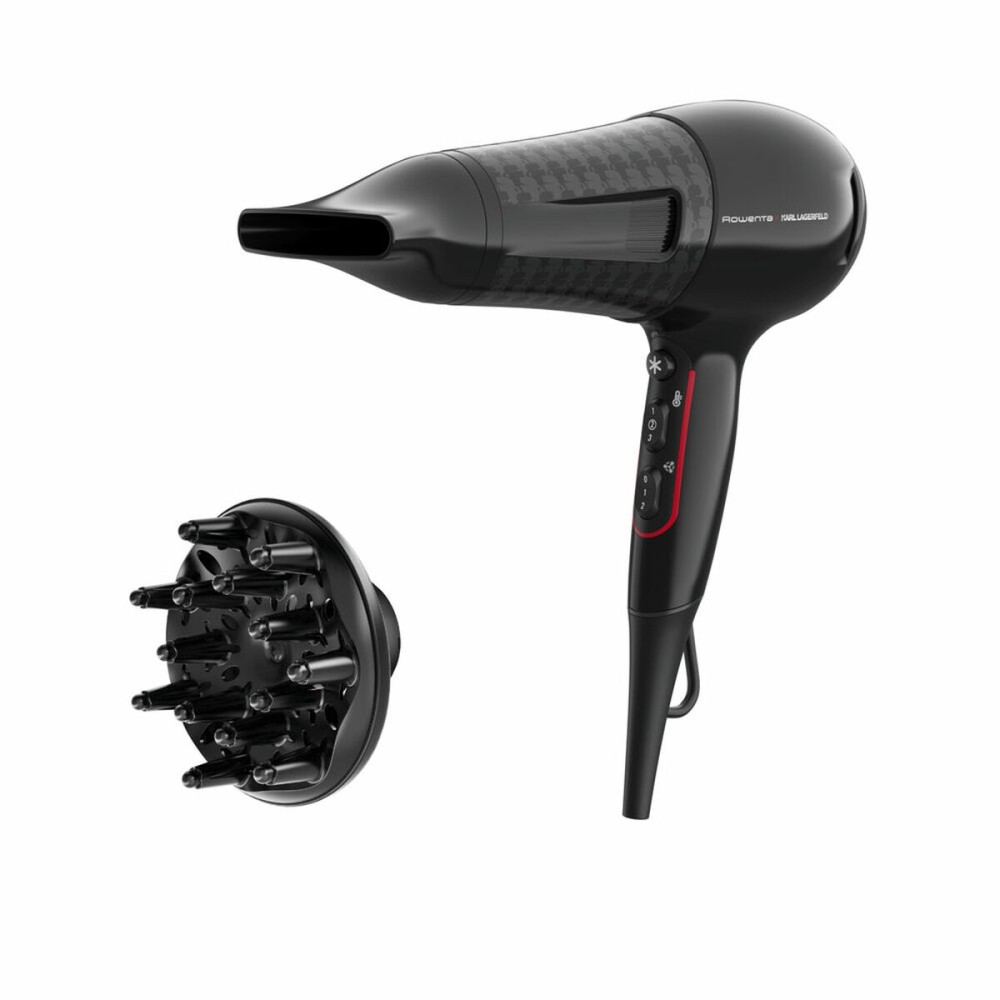 Hairdryer Rowenta CV591L x Karl Lagerfeld Powerline 2100W 2300 W Black