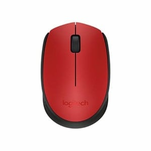 Schnurlose Mouse Logitech M171 1000 dpi Schwarz Rot