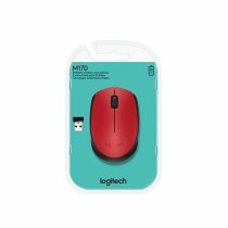 Souris sans-fil Logitech M171 1000 dpi Noir Rouge