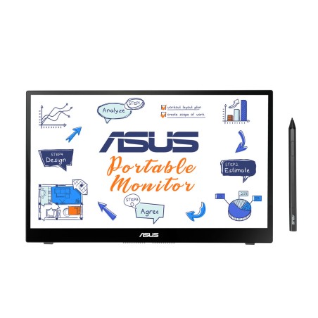 Touch Screen Monitor Asus MB14AHD Full HD 14"