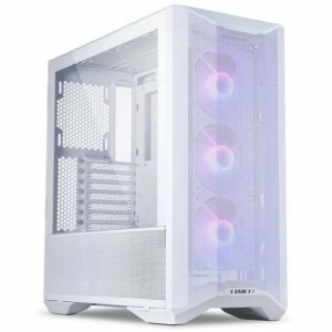 Boîtier ATX semi-tour Lian-Li LANCOOL II MESH C RGB SNOW Blanc Multicouleur