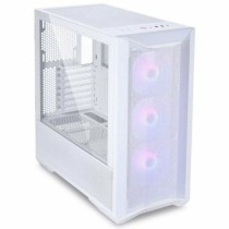 Boîtier ATX semi-tour Lian-Li LANCOOL II MESH C RGB SNOW Blanc Multicouleur