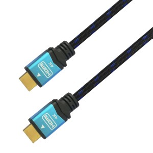 HDMI Kabel Aisens 1 m Schwarz/Blau 4K Ultra HD