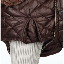 Dog Coat Trixie Rouen Brown M 48 cm