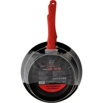 Set of pans Quid Tokio Red Metal (3 pcs)