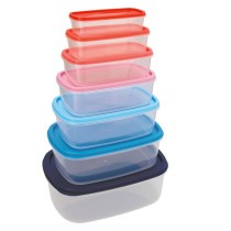 Ensemble de Boîtes à Lunch Quid Habitat (7 pcs) Plastique