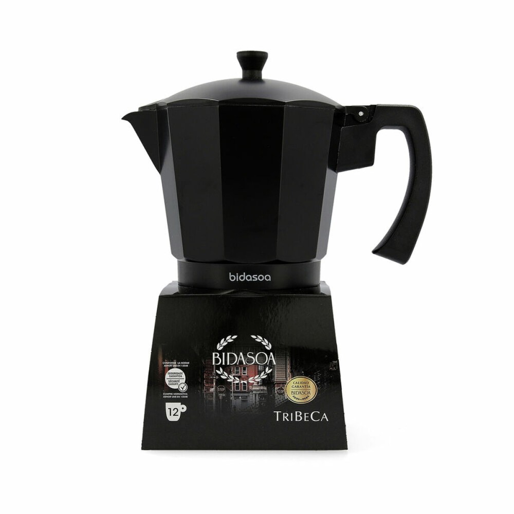 Cafetière Italienne Bidasoa Tribeca Métal Acier 12 Tasses