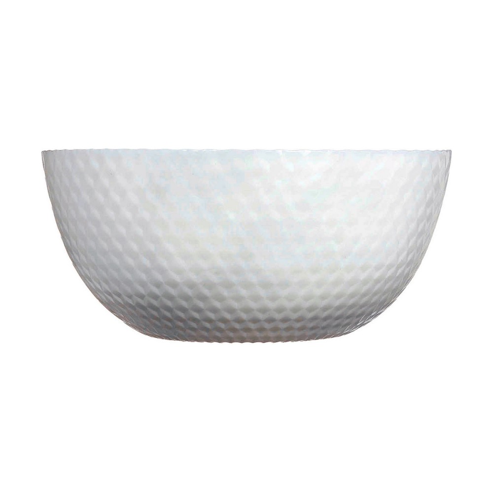 Salad Bowl Luminarc Pampille Blanco White Glass