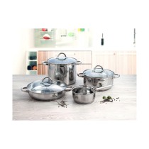 Casserole avec Couvercle Quid Métal Acier (24 cm)