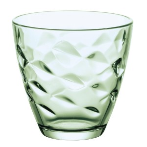 Set of glasses Bormioli Rocco Flora Green Glass 260 ml