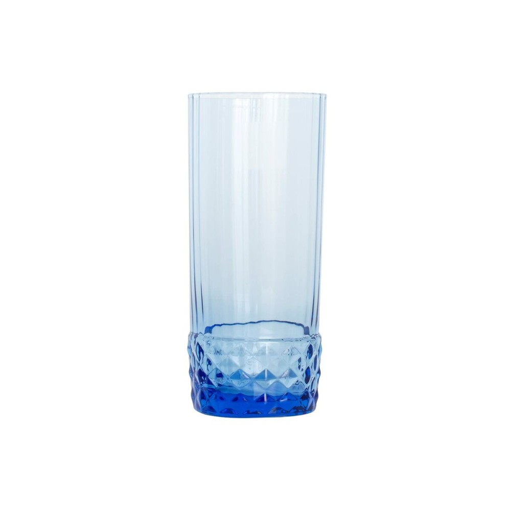 Gläserset Bormioli Rocco America'20s Blau Glas 400 ml