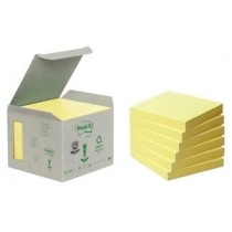 Ensemble de Notes Adhésives Post-it Jaune 6 Pièces 76 x 76 mm (4 Unités)